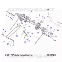 SUSPENSION, POSTERIORE COPPIA ARM