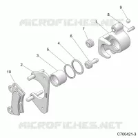 BRAKES, PINZA POSTERIORE