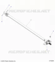 TRASMISSIONE, REAR PROP SHAFT