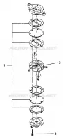 POMPA DI BENZINA CLASSIC TOURING 0973365 and EUROPEAN CLASSIC TOURING E973365 (4938493849C013)