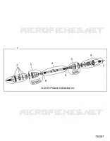 TRASMISSIONE, FRONT HALF SHAFT
