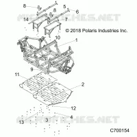 CHASSIS, TELAIO PRINCIPALE AND SKID PLATES