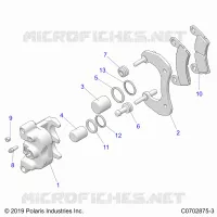 BRAKES, PINZA FRENO POSTERIORE