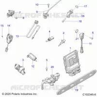 ELETTRICO, SWITCHES, SENSORS, ECU AND CONTROL MODULES