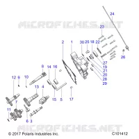 DRIVE TRAIN, PRINCIPALE SCATOLA INGRANAGGI
