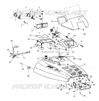 CAPPA DI MONTAGGIO Storm 0950782, Storm SKS 0950582,  Euro Storm E950782, Euro S (4929012901A012)