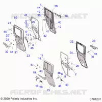 PORTE, REAR, FULL