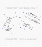 ENGINE, VALVOLA SCARICO ASM. AND ACTUATOR