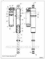 SUSPENSION, SHOCK ANTERIORE