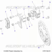 BRAKES, PINZA FRENO POSTERIORE
