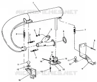IMPIANTO DI SCARICO 440 XCR 0961660 (4932113211C004)