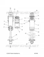 SUSPENSION, SHOCK ANTERIORE TRACK