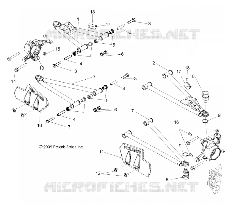 SOSPENSIONI ANTERIORI CONTROL ARMS