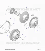 TRASMISSIONE, CLUTCH, SECONDARY