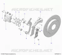 BRAKES, PINZA POSTERIORE