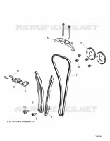 CAM CATENA AND TENSIONER