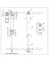 SUSPENSION, SHOCK ANTERIORE