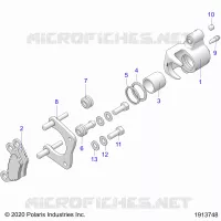 BRAKES, PINZA POSTERIORE