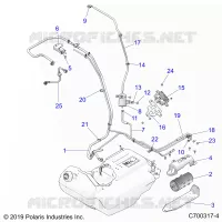 BODY, CARBURANTE LINES, EVAP