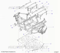 CHASSIS, MAIN FRAME AND SCIARED PLATES