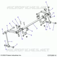 SUSPENSION, FRONT BARRA DI STABILIZZAZIONE