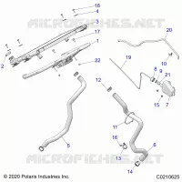 ENGINE, SISTEMA DI RAFFREDDAMENTO, RADIATOR