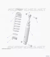 SUSPENSION, SHOCK ANTERIORE MOUNTING