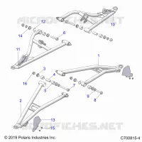 SOSPENSIONI ANTERIORI CONTROL ARMS