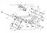 ANTERIORE COPPIA ARM XLT 0950756, XLT SKS 0950556,  XLT SKS EURO E9505 (4928842884C001)