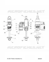 SUSPENSION, SHOCK ANTERIORE TRACK, VELOCITY