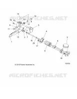 BRAKES, PEDAL AND CILINDRO PRINCIPALE MOUNTING