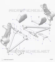 SUSPENSION, A-ARM AND PAVONEGGIARSI MOUNTING