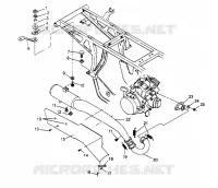 IMPIANTO DI SCARICO Sport 400L W958540 (4930133013A011)