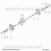 SOSPENSIONE POSTERIORE AXLE