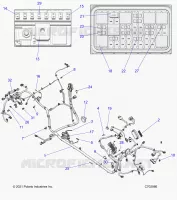 ELETTRICO, WIRE HARNESS, CHASSIS