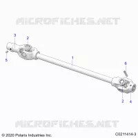 TRASMISSIONE, FRONT PROP SHAFT