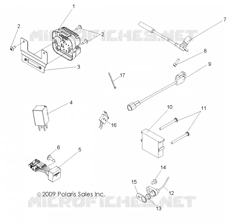 REGOLATORE, RELAYS, SENSORI and ECU