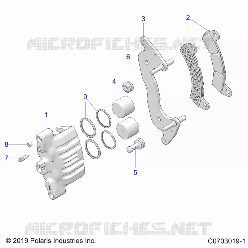 BRAKES, PINZA FRENO ANTERIORE