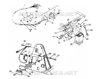 ELETTRICO/FANALE POSTERIORE ASSEMBLY SPORT 400L W958540 (4930133013C006)