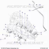 ENGINE, TRASMISSIONE MOUNTING & LONG BLOCK
