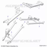 SOSPENSIONE POSTERIORE CONTROL ARMS