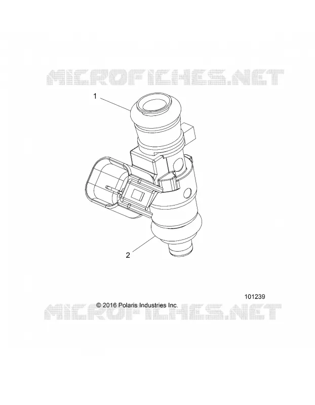 ENGINE, INIETTORE DI CARBURANTE 2521068 O-RINGS
