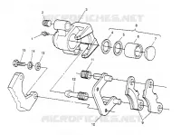 FRENO ANTERIORE MONTAGGIO Trail Boss W948527 (4926822682B002)