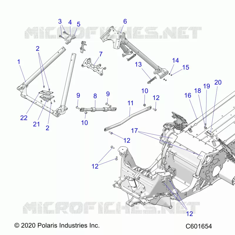 TELAIO, TELAIO ASM. AND OVER STRUCTURE