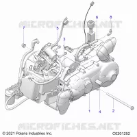 ENGINE, ENGINE AND TRASMISSIONE MOUNTING