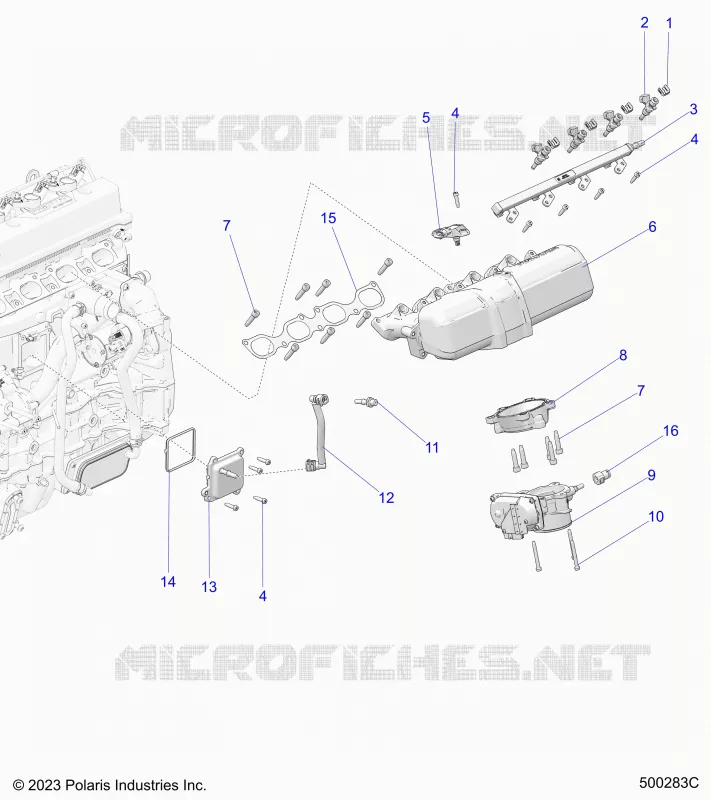 ASPIRAZIONE MANIFOLD AND FUEL RAIL