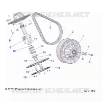 TRASMISSIONE, SECONDARY CLUTCH