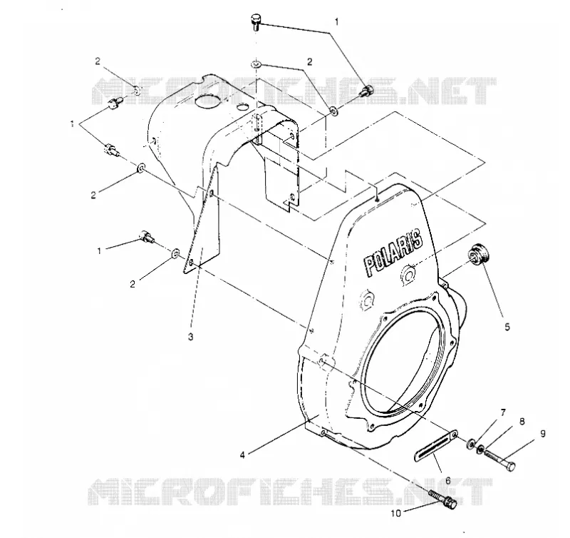 VENTILATORE HOUSING 0953427 (4928902890D010)