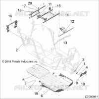 CHASSIS, MAIN FRAME AND SCIARED PLATES