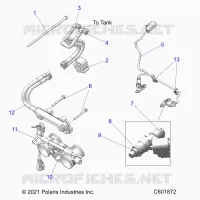 SISTEMA DI ALIMENTAZIONE CARBURANTE, RAIL, LINES AND THROTTLE BODY